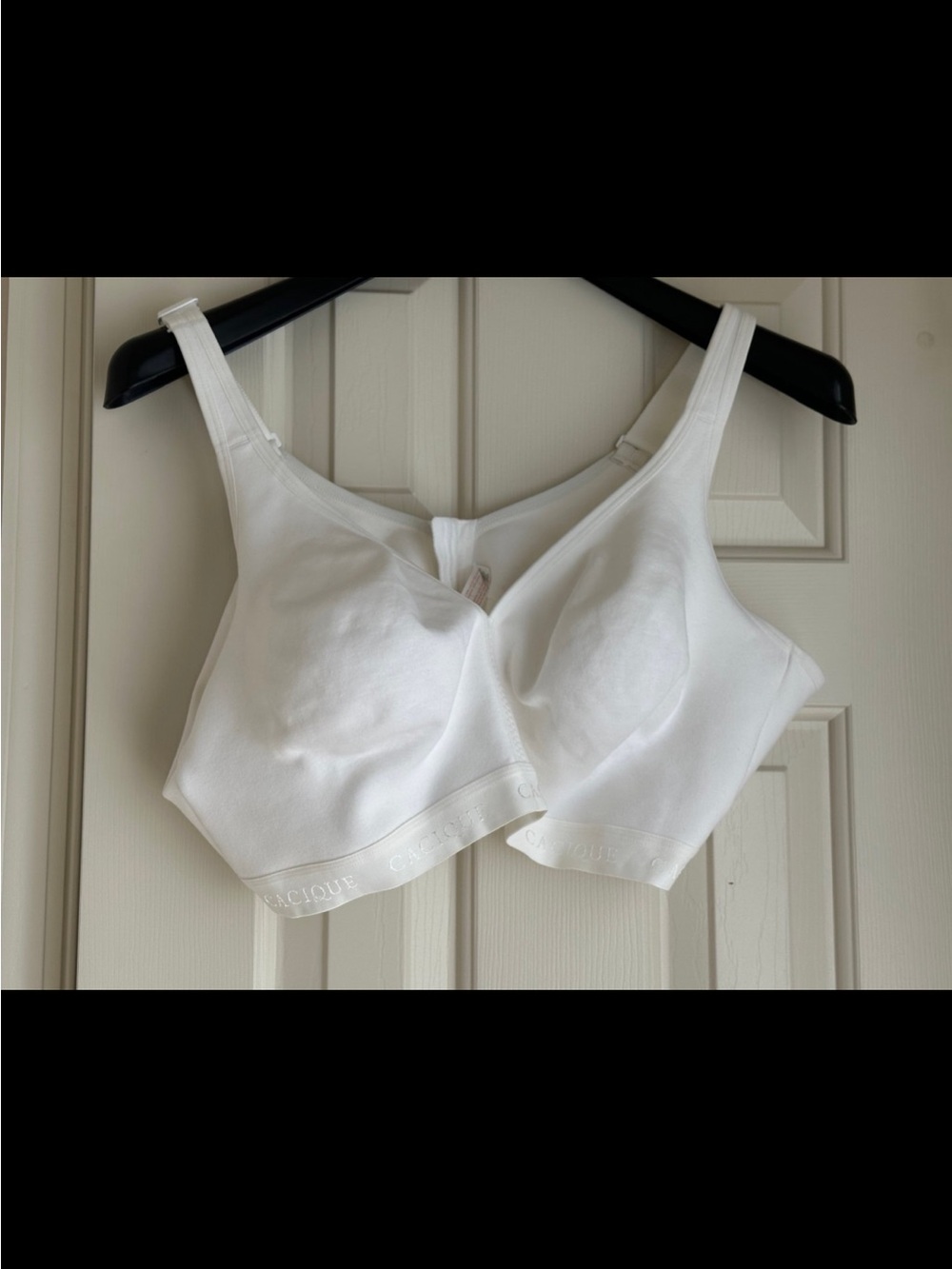Cacique White Seamless Comfort Bra 48DD NWOT
